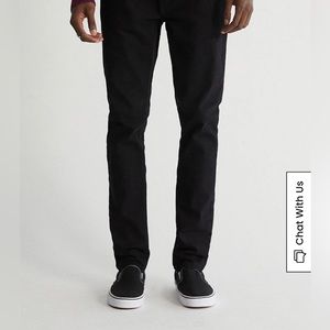 PACSUN Skinny Black Denim 30x32